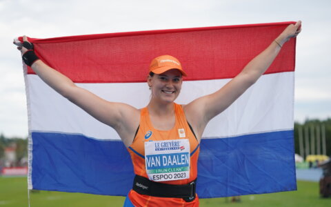 EKu23 dag 1: Van Daalen Europees kampioen kogelstoten