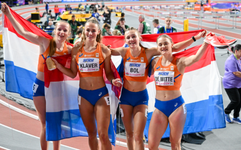 WK indoor dag 3: wereldtitel en brons voor 4x400 meter ploegen