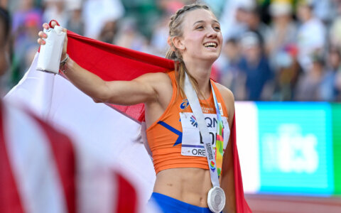 WK Atletiek dag 8: Femke Bol wint zilver