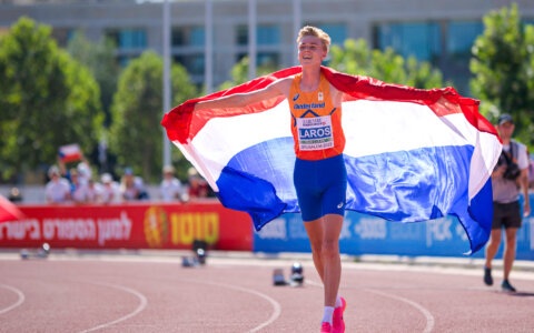 EKu20 dag 3: Laros pakt gouden medaille op 1500m