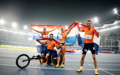TeamNL verovert vierde plek op de medaillespiegel bij WK Para Atletiek in New Delhi