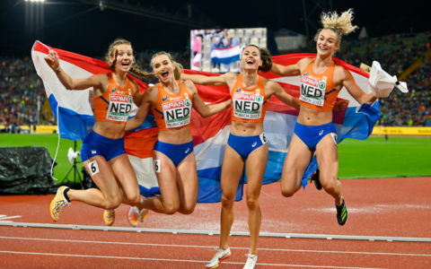 EK Atletiek dag zes: goud voor 4x400m vrouwen in NR