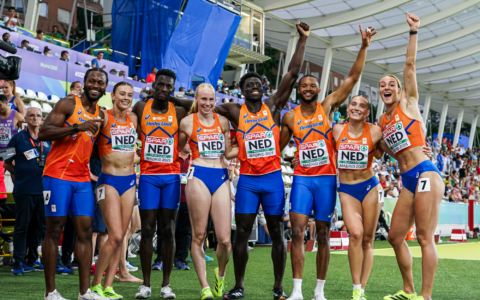 EK Landenteams dag 2: twee Nederlandse records voor 4x100m estaffeteteams