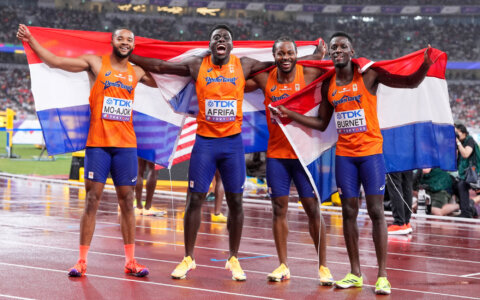 WK Atletiek dag 9: twee bronzen medailles voor estafetteploegen